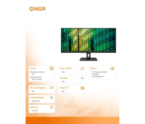 AOC Q34E2A - 597139 - zdjęcie 8